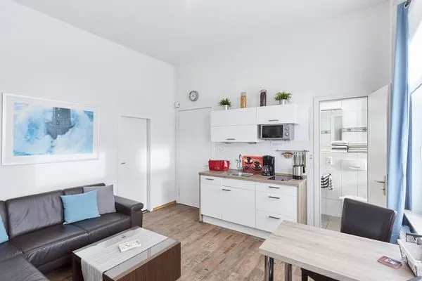 Wohnzimmer  Hus up de D - Ferienwohnung 1