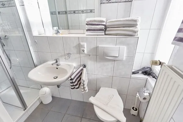 Badezimmer  Hus up de D - Ferienwohnung 1