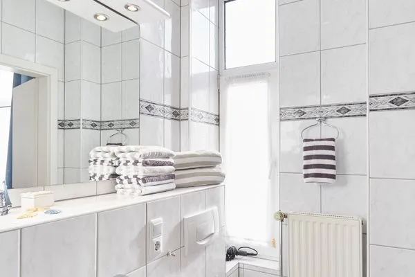 Badezimmer  Hus up de D - Ferienwohnung 1