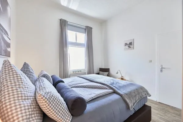 Schlafzimmer  Hus up de D - Ferienwohnung 2