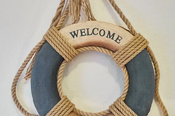 Dekoratives Detail  Hus up de D - Ferienwohnung 2