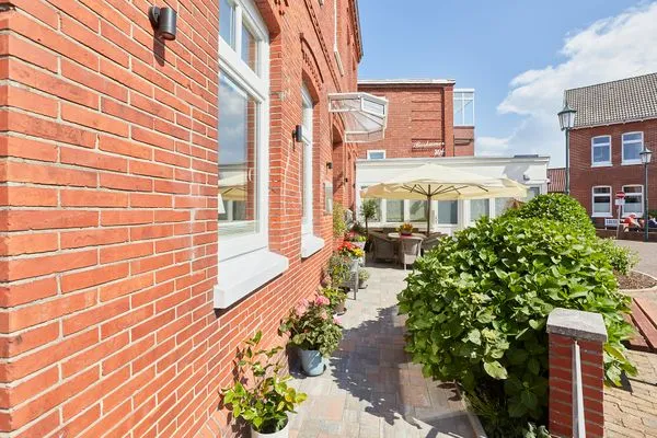 Terrasse  Hus up de D - Ferienwohnung 2