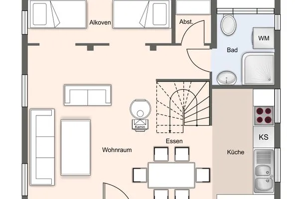 Tofthof Lütte Tofthof SPO Umland - Grundriss