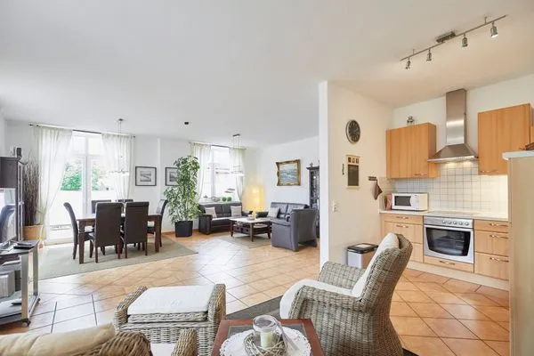 Wohnzimmer  Haus Walfänger - Ferienwohnung 2