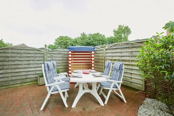 Terrasse  Haus Walfänger - Ferienwohnung 2