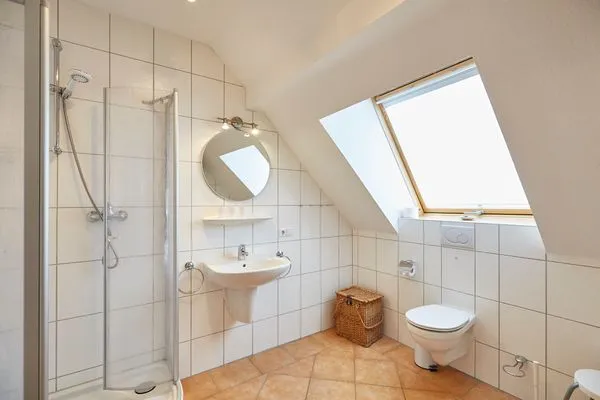 Badezimmer  Haus Walfänger - Ferienwohnung 4