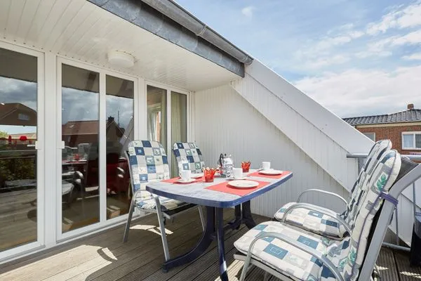 Balkon  Haus Walfänger - Ferienwohnung 4