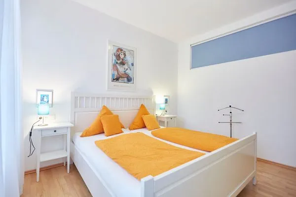 Schlafzimmer  Haus Stella Maris - Ferienwohnung Meeresleuchten