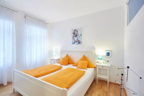 Schlafzimmer  Haus Stella Maris - Ferienwohnung Meeresleuchten