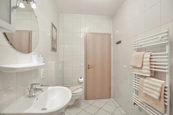 Badezimmer  Haus Stella Maris - Ferienwohnung Meeresleuchten