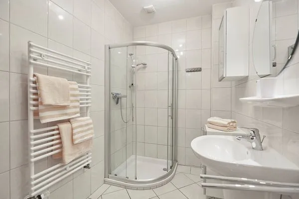Badezimmer  Haus Stella Maris - Ferienwohnung Meeresleuchten