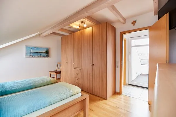 Schlafzimmer  Haus Stella Maris - Ferienwohnung Sternenmeer
