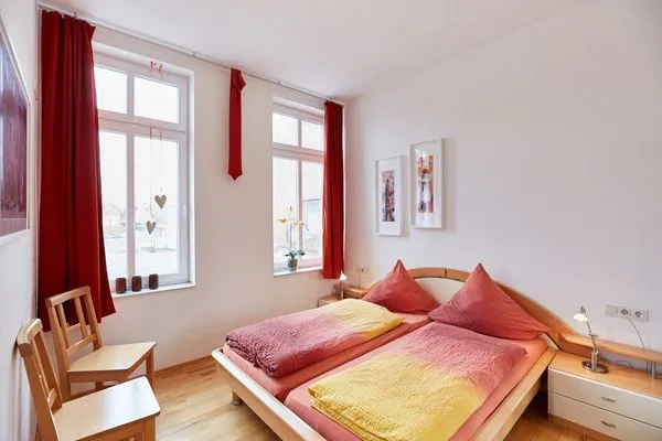 Schlafzimmer  Haus Stella Maris - Ferienwohnung Sternenmeer