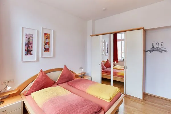 Schlafzimmer  Haus Stella Maris - Ferienwohnung Sternenmeer