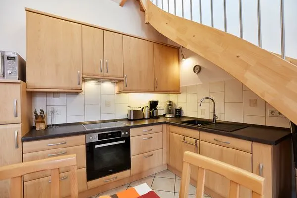 Küche / Küchenzeile  Haus Stella Maris - Ferienwohnung Sternenmeer