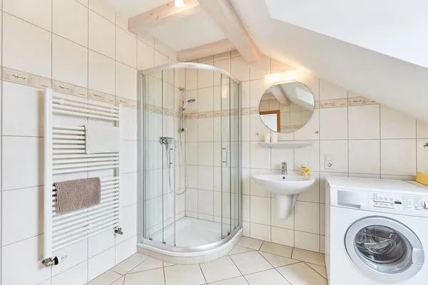 Badezimmer  Haus Stella Maris - Ferienwohnung Sternenmeer