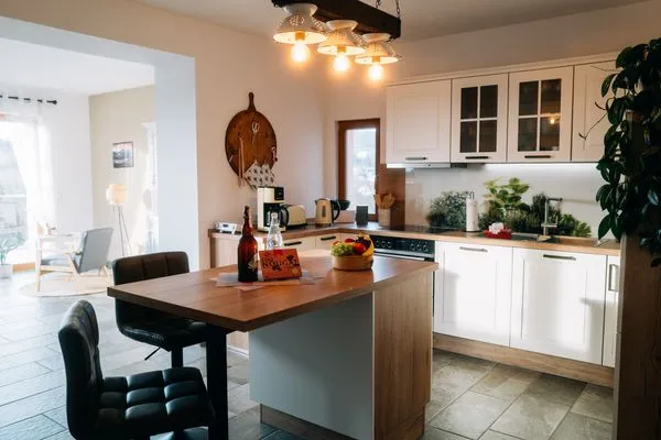 Küche im Landhausstil  Ferienwohnung Altensteinblick