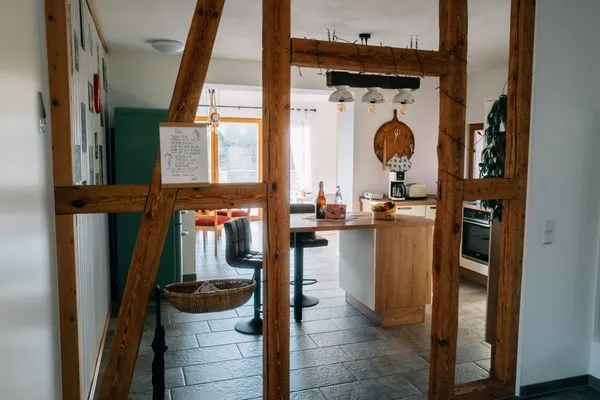 Eingangsbereich zur Küche  Ferienwohnung Altensteinblick