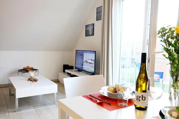 Wohnzimmer  Dünengrund 3, Whg. 6