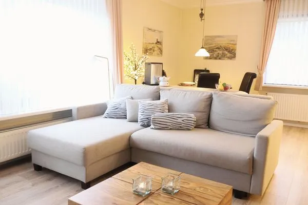 Wohnzimmer  Fischerweg 39, Whg. 3 - Helgoland