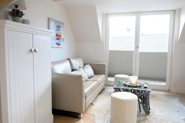 Wohnzimmer  Hafenstr. 4, Whg. 1, Syltbiene