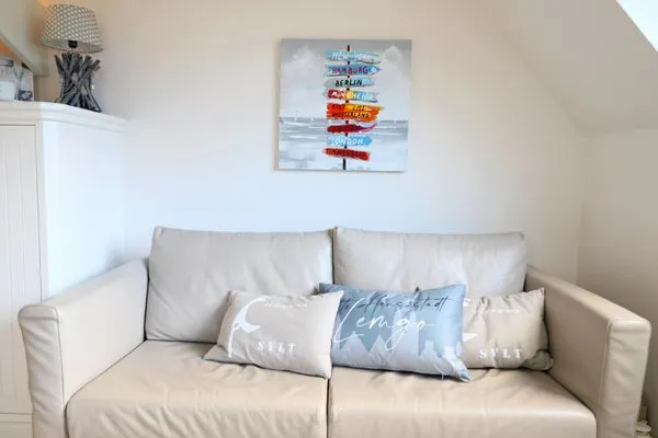 Wohnzimmer  Hafenstr. 4, Whg. 1, Syltbiene