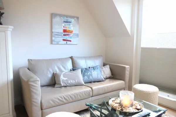 Wohnzimmer  Hafenstr. 4, Whg. 1, Syltbiene