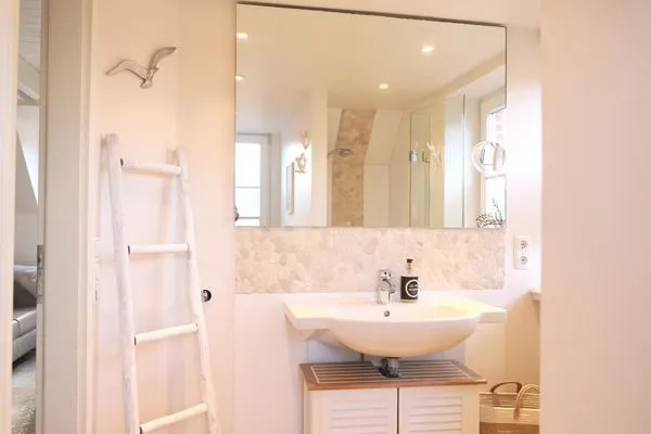 Badezimmer  Hafenstr. 4, Whg. 1, Syltbiene