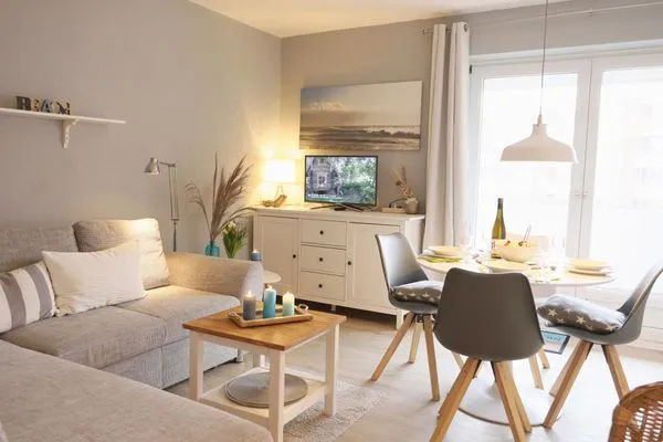 Wohnzimmer  Kampstr. 11, Whg. 4