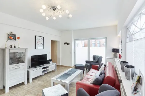 Wohnzimmer  Borkumer Hof - Ferienwohnung 1 - Elke