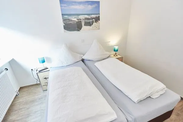 Schlafzimmer  Borkumer Hof - Ferienwohnung 1 - Elke