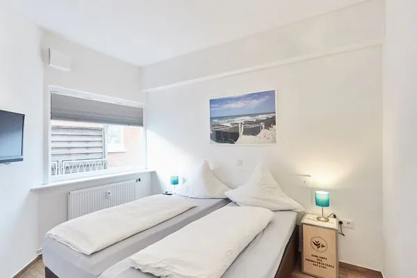 Schlafzimmer  Borkumer Hof - Ferienwohnung 1 - Elke