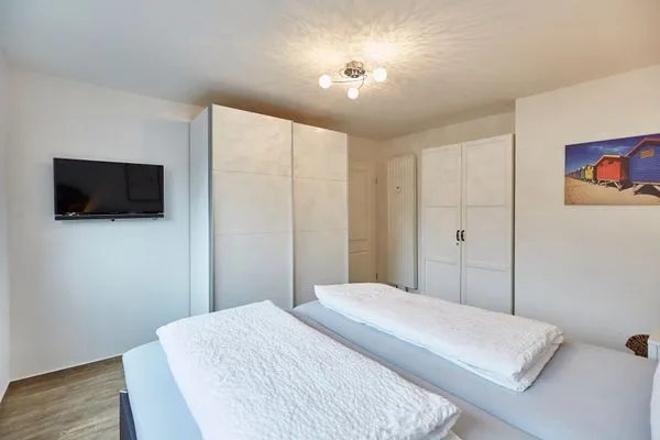 Schlafzimmer  Borkumer Hof - Ferienwohnung 1 - Elke