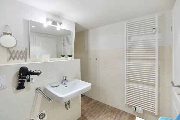 Badezimmer  Borkumer Hof - Ferienwohnung 1 - Elke