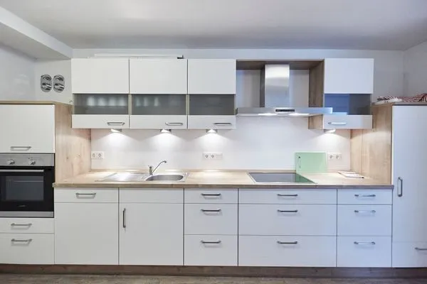 Küche / Küchenzeile  Borkumer Hof - Ferienwohnung 1 - Elke