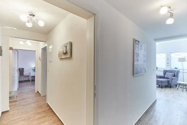 Wohnzimmer  Borkumer Hof - Ferienwohnung 1 - Elke