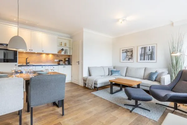 Wohnzimmer  Strandstr. 6, Whg. 21