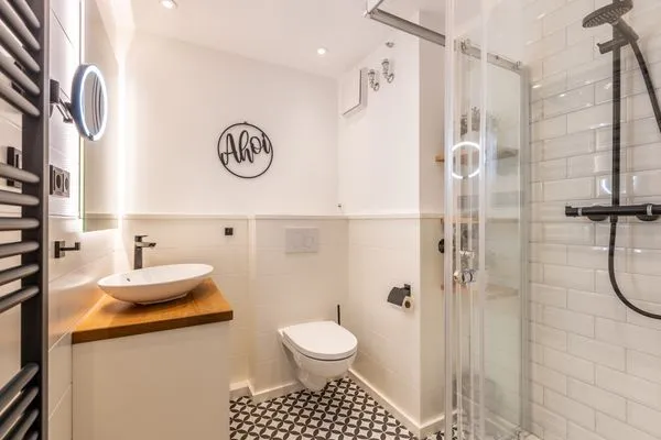 Badezimmer  Strandstr. 6, Whg. 21