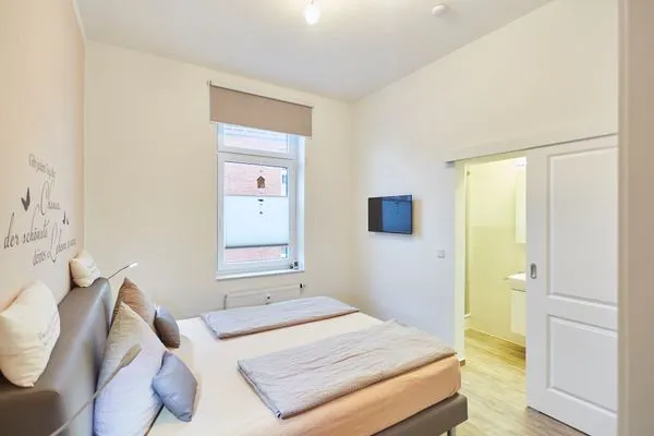 Schlafzimmer  Borkumer Hof - Ferienwohnung 3 - Borkumperle