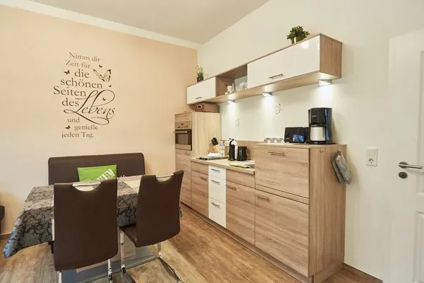 Küche / Küchenzeile  Borkumer Hof - Ferienwohnung 3 - Borkumperle