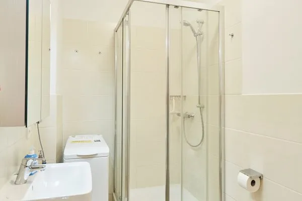 Badezimmer  Borkumer Hof - Ferienwohnung 3 - Borkumperle