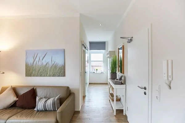 Wohnzimmer  Borkumer Hof - Ferienwohnung 4 - Tüskendör