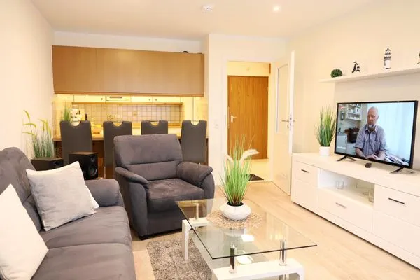 Wohnzimmer  Kjeirstr. 16-20, Whg. 49