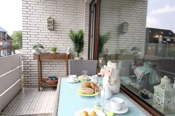 Balkon  Kjeirstr. 34, Whg. 08, Haus Atlanta