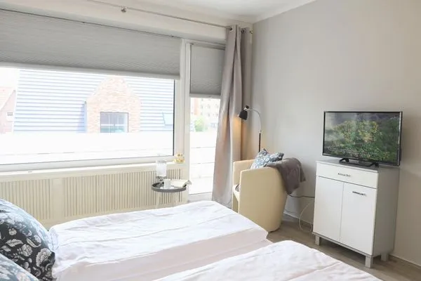 Schlafzimmer  Kjeirstr. 34, Whg. 08, Haus Atlanta