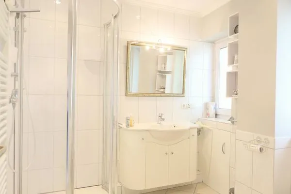 Badezimmer  Kjeirstr. 34, Whg. 08, Haus Atlanta