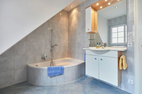 Badezimmer  Haus Meyer-Teerling - Ferienhaus