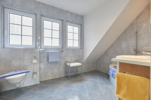 Badezimmer  Haus Meyer-Teerling - Ferienhaus