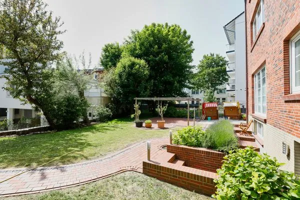 Garten  Haus Meyer-Teerling - Ferienhaus