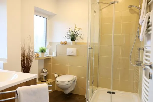 Badezimmer  Kjeirstr. 34, Whg. 09, Haus Atlanta